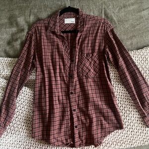 Aritzia Wilfred Free Women’s Flannel Shirt (XS)
